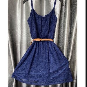 Blue Lace Dress